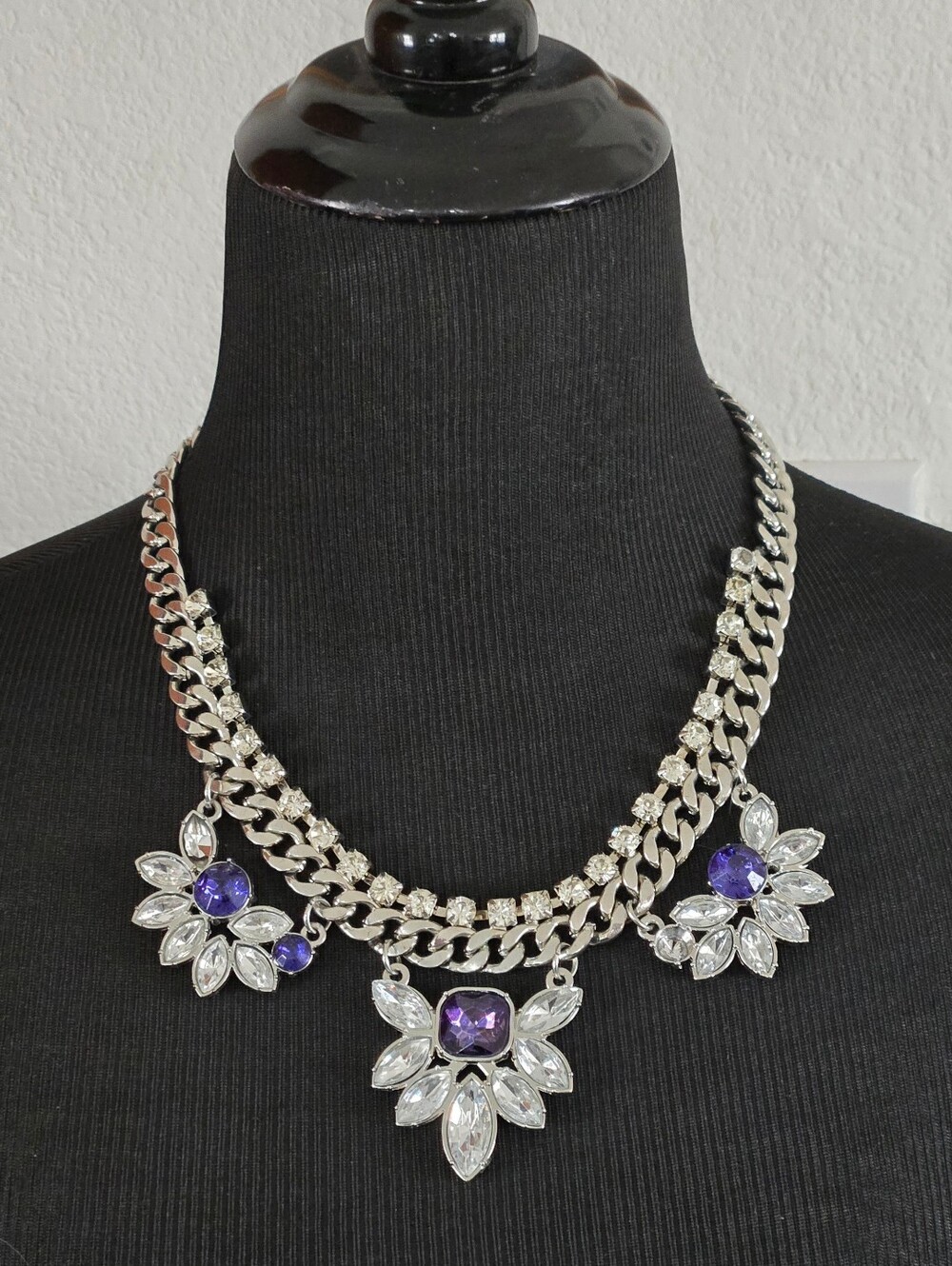 Vintage Erica Lyons Bib-style Statement Chunky Necklace